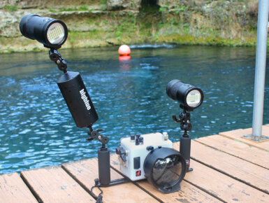 Bigblue dive lights camera and lights