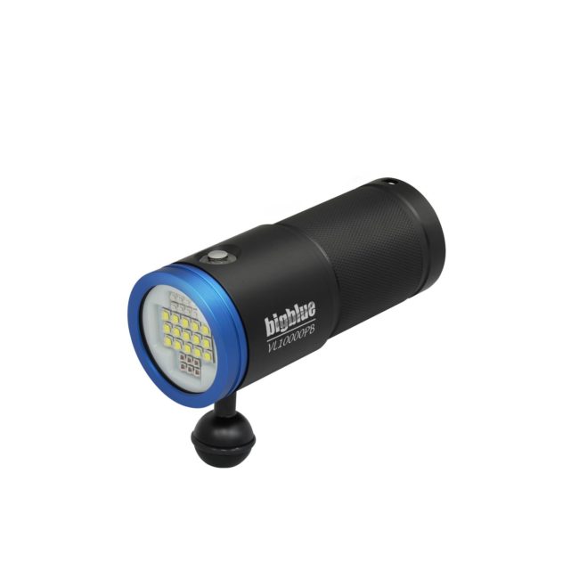 10,000-Lumen Remote Controlled Video Light w/ Built-in Blue & Red LED<span class="screen-reader-text">SKU: VL10000PB-RCP</span> 1