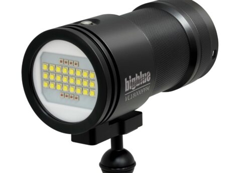Video Light, VL18000P-Pro Mini, Bigblue Dive Lights