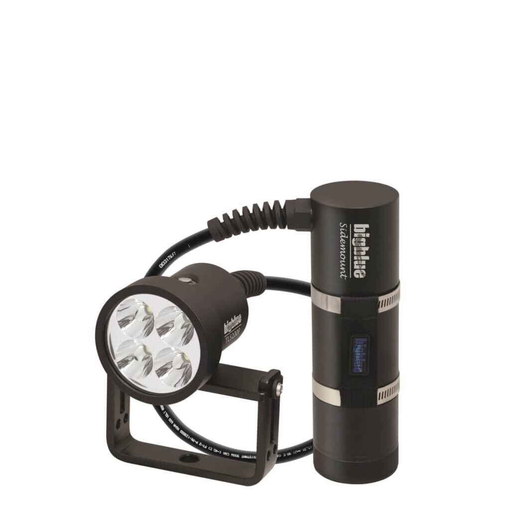TL5200PSIDEMOUNT Cave/Tech Light Bigblue Dive Lights
