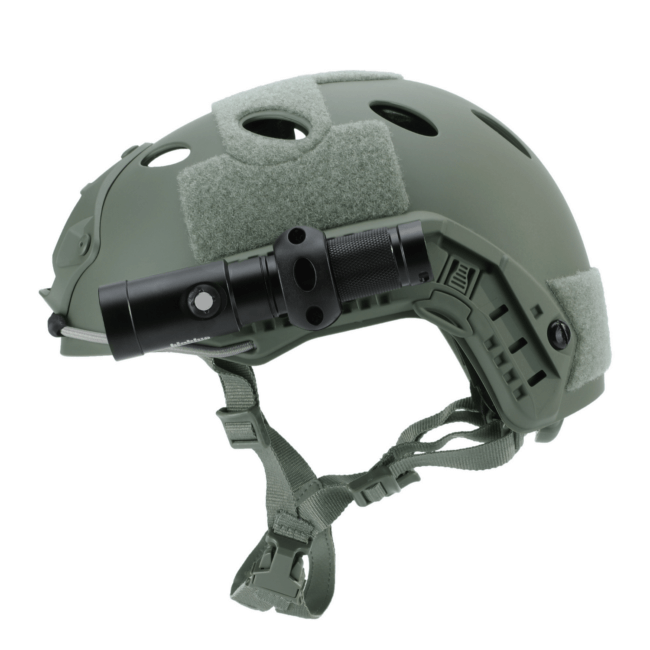 Dual-Light Dive Helmet with Adjustable Mounts 4