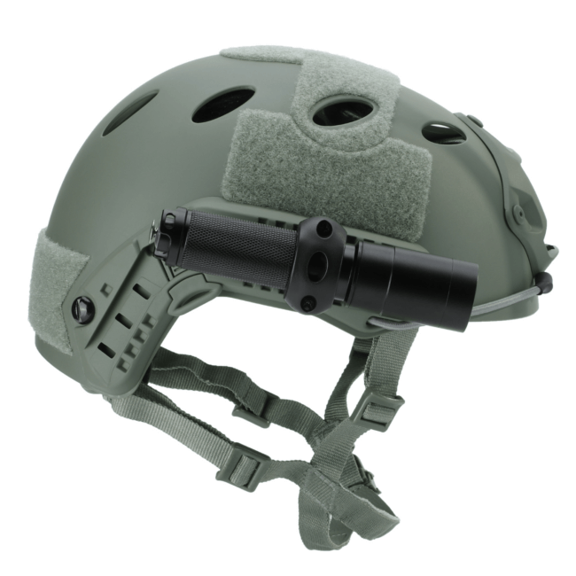 Dual-Light Dive Helmet with Adjustable Mounts 5