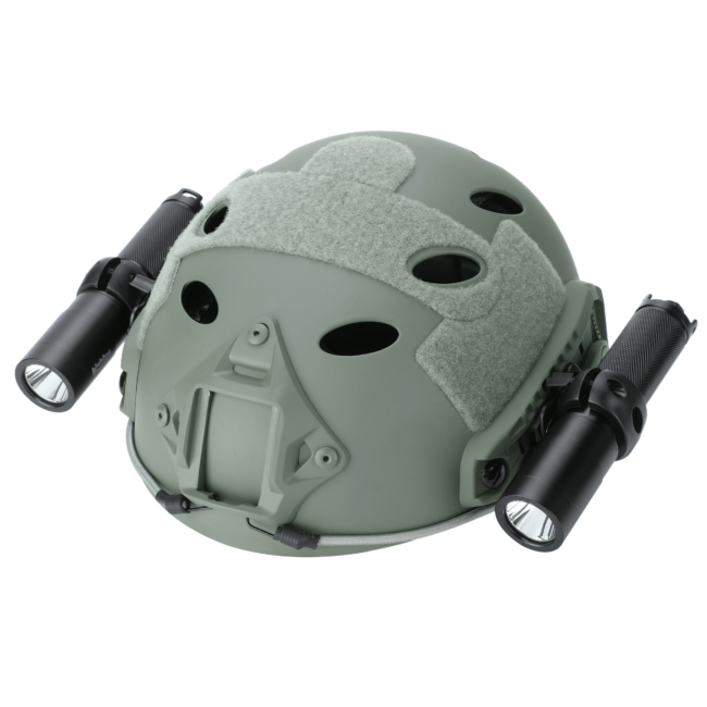 Dual-Light Dive Helmet with Adjustable Mounts 6